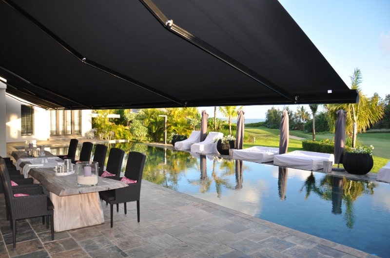 Diamant Knikarmscherm Knikarmscherm Diamant 1 - Germa Zonwering