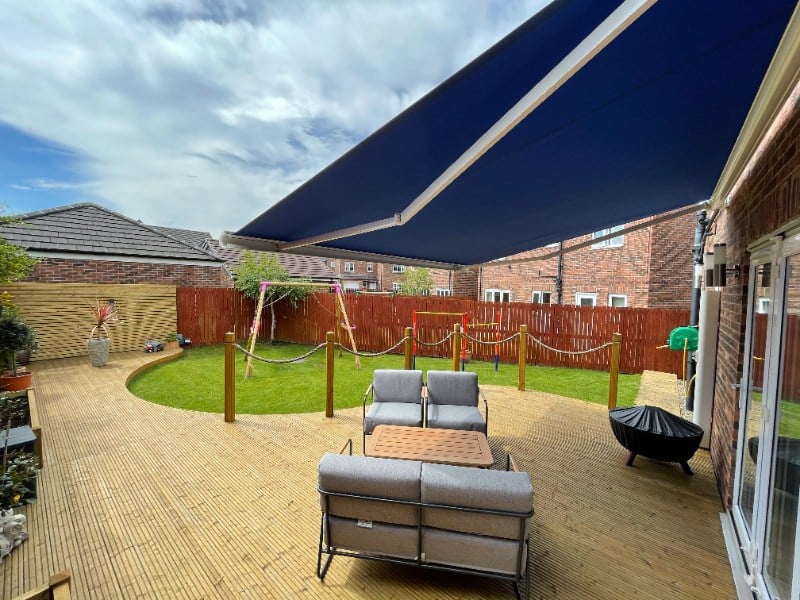 Zirkoon Knikarmscherm 1 Luifel Zirkoon - Germa Zonwering