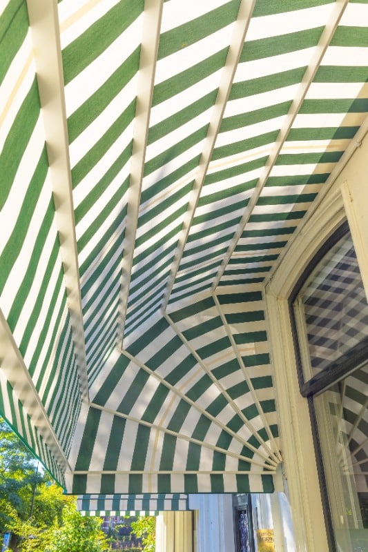 Houten markies Standaard houten markies