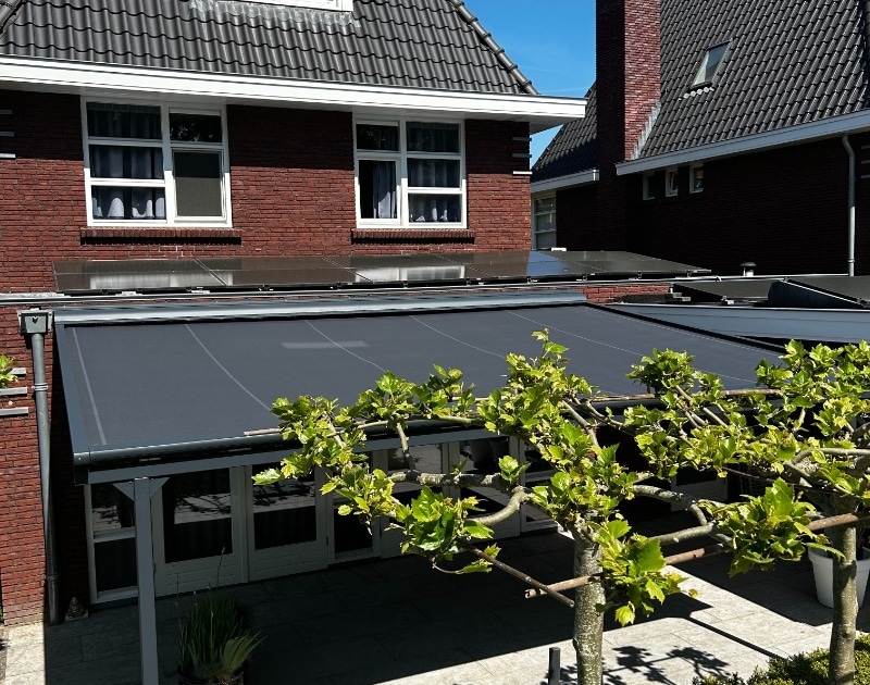 Zonnescherm in Helviort Terrasoverkappingen in Helvoirt