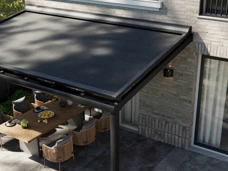 Summerlight De Summerlight Solidaire is verandazonwering van hoge kwaliteit.