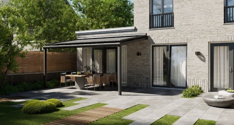 Summerlight verandazonwering Germa Zonwering heeft een groot assortiment verandazonwering.