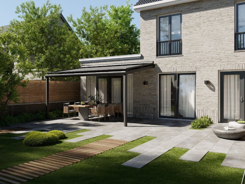 Summerlight verandazonwering Germa Zonwering heeft een groot assortiment verandazonwering.